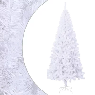 VIDAXL Arbre de No&euml;l artificiel et support Acier 210 cm 910 branches