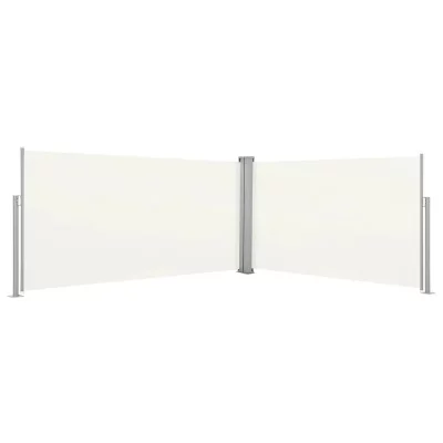 Vidaxl auvent lat&eacute;ral r&eacute;tractable cr&egrave;me de 160x600 cm 42179