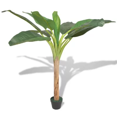 VIDAXL  bananier artificiel avec pot 150 cm vert 244454