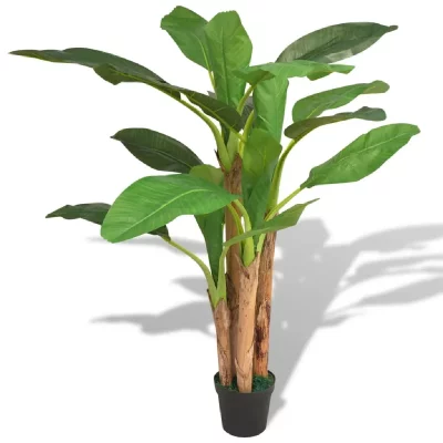 VIDAXL  bananier artificiel avec pot 175 cm vert 244455