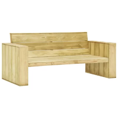 VIDAXL  - Banc de jardin 179 cm Bois de pin impr&eacute;gn&eacute; n/a
