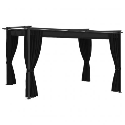 VIDAXL  - Belv&eacute;d&egrave;re 4x3 m Anthracite Anthracite