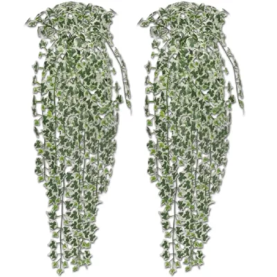 VIDAXL  - Buissons de lierre artificielle 2 pcs 90 cm Vert clair
