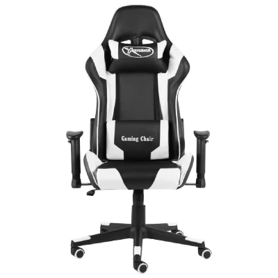 VIDAXL  chaise de jeu pivotante blanc pvc 20495