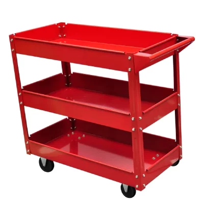 VIDAXL  - Chariot &agrave; outils pour atelier 100 kg Rouge