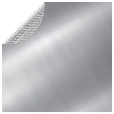VIDAXL  couverture de piscine argent&eacute; 455 cm pe 455 cm