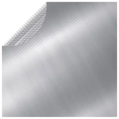 VIDAXL  couverture de piscine argent&eacute; 488 cm pe 488 cm