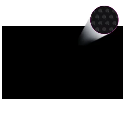 VIDAXL  couverture de piscine rectangulaire 1000x600 cm pe noir 92966
