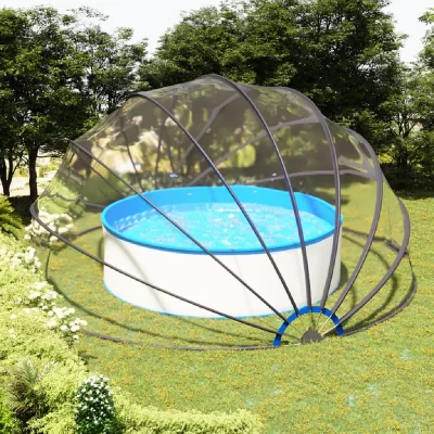 VIDAXL  d&ocirc;me de piscine 559x275 cm