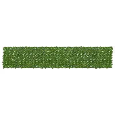 VIDAXL  &Eacute;cran De Balcon Avec Feuilles Vert Et Jaune 400 X 75 Cm