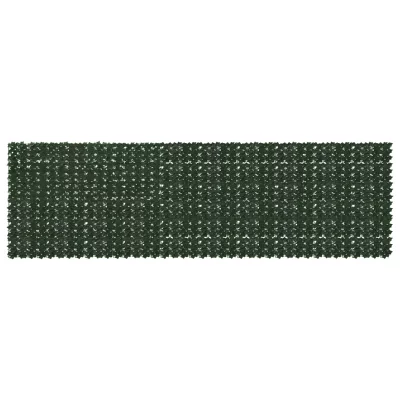 VIDAXL  &Eacute;cran De Balcon Avec Feuilles Vert Fonc&eacute; 500 X 150 Cm