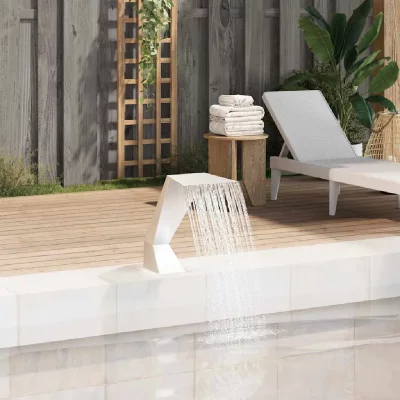 VIDAXL  - Fontaine d'&eacute;tang Acier inoxydable 64 x 30 x 52 cm Argent&eacute; n/a