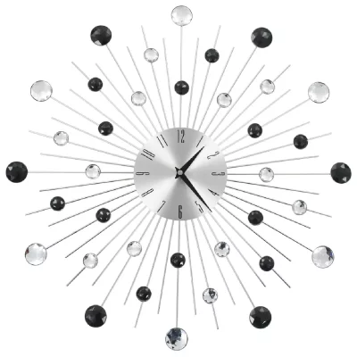 Vidaxl - Horloge murale avec mouvement &agrave; quartz Design moderne 50 cm