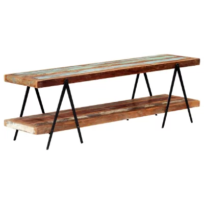 VIDAXL  meuble tv 160x40x50 cm bois de r&eacute;cup&eacute;ration massif 247886