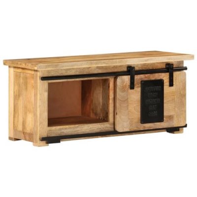 VIDAXL  meuble tv 90x35x40 cm bois massif de manguier 321570