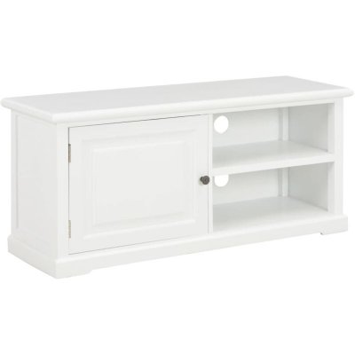 VIDAXL  - Meuble tv Blanc 90 x 30 x 40 cm Bois Blanc