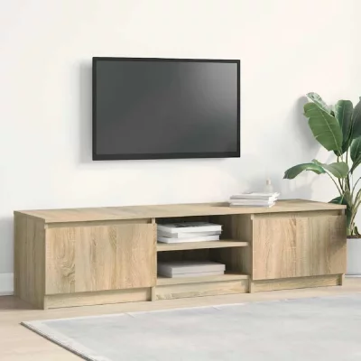 VIDAXL  - Meuble tv Ch&ecirc;ne sonoma 140x40x35,5 cm Agglom&eacute;r&eacute; Ch&ecirc;ne sonoma