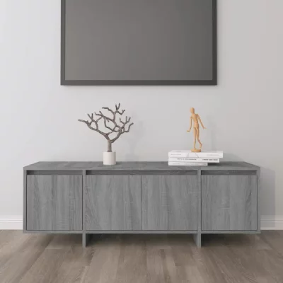 VIDAXL  meuble tv sonoma gris 120x30x40,5 cm agglom&eacute;r&eacute;