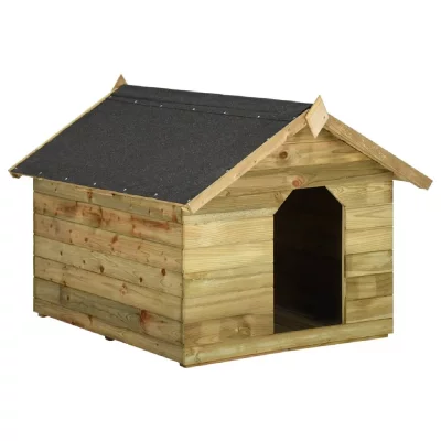 VIDAXL  - Niche de jardin avec toit ouvrant en bois de pin impr&eacute;gn&eacute; n/a