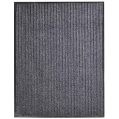 VIDAXL  paillasson gris 120x220 cm pvc 287667