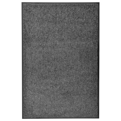 VIDAXL  - Paillasson lavable Anthracite 60x90 cm Anthracite