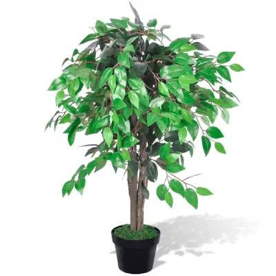 VIDAXL  - Palmier Artificiel Plastique avec Pot 90 cm n/a
