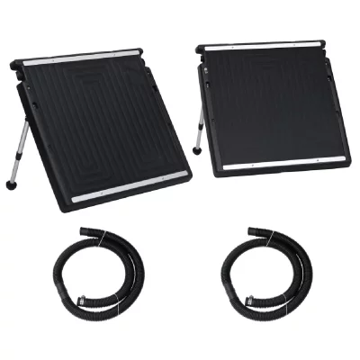 VIDAXL  - Panneau de chauffage solaire &agrave; double piscine 150x75 cm n/a