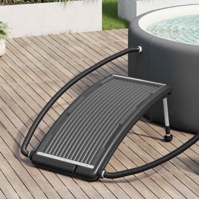 VIDAXL  - Panneau de chauffage solaire de piscine courb&eacute; 110x65 cm n/a