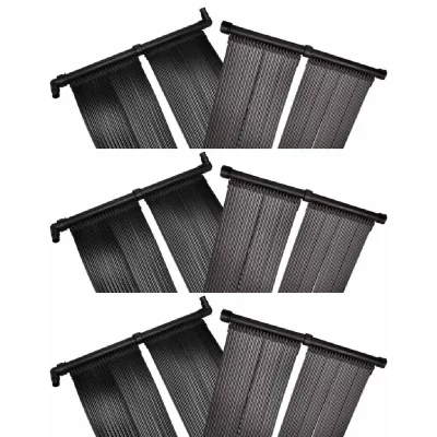 VIDAXL  - Panneaux solaires de chauffage de piscine 6 pcs 80x620 cm n/a