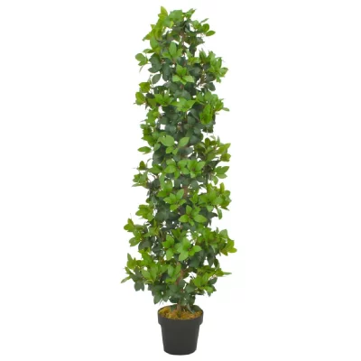 VIDAXL  plante artificielle avec pot laurier vert 150 cm 280181