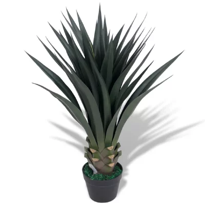 VIDAXL  - Plante artificielle avec pot Yucca 85 cm Vert Green