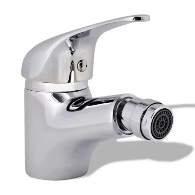 VIDAXL  Robinet de bidet de salle de bain Chrome 