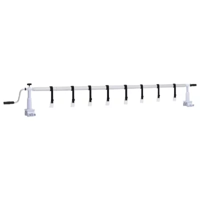 VIDAXL  rouleau de couverture de piscine avec base en plastique 93178