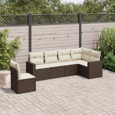 VIDAXL  Salon de jardin - Marron