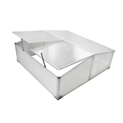 VIDAXL  serre froide &agrave; 4 couvercles 108x110x41 cm 40214