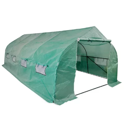 VIDAXL  - Serre portable Cadre en acier 18 m&sup2; Vert