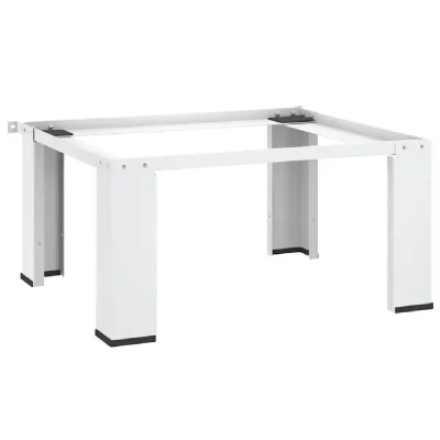 VIDAXL  - Socle pour machine &agrave; laver Blanc n/a