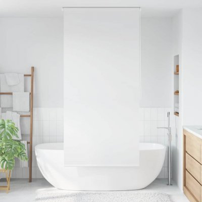 VIDAXL  - Store roulant de douche 100 x 240 cm Blanc n/a