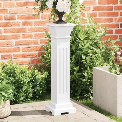 VIDAXL  support pilier classique carr&eacute; pour plantes mdf 241849
