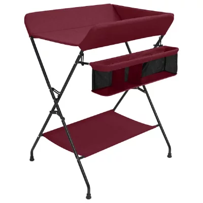 VIDAXL  - Table &agrave; langer Rouge Fer Rouge