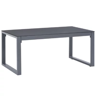 Vidaxl table basse 90x50x40 cm aluminium 47254