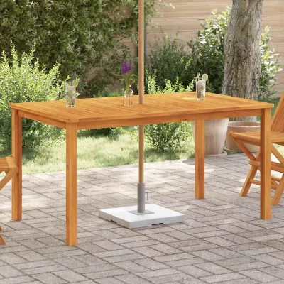 VIDAXL  - Table de jardin 150x90x74 cm Bois d'acacia massif n/a