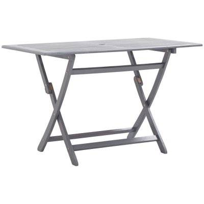 VIDAXL  table de jardin pliable 120x70x75 cm bois d'acacia massif 46331