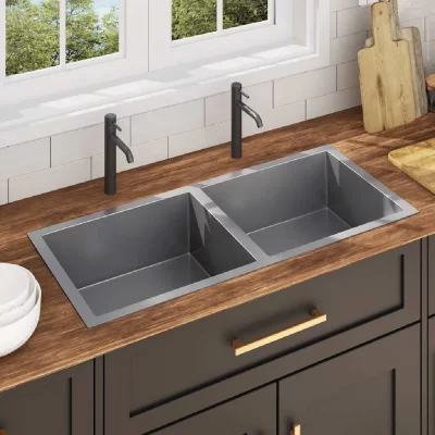 VIDAXL  - vier de cuisine fait main Acier inoxydable