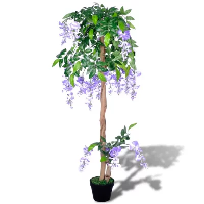 VIDAXL  - Wisteria artificiel avec Pot 120 cm n/a
