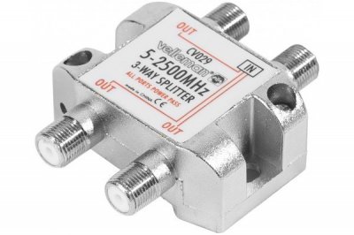 VELLEMAN Video connectors repartiteur 3 voies 5-2500mhz
