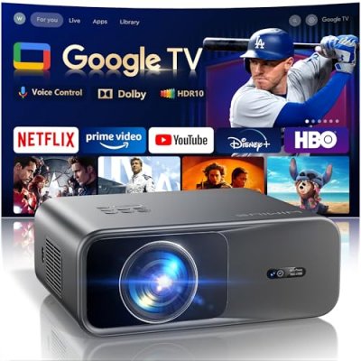  Vid&eacute;oprojecteur 4K - WiMiUS - G1 - Google TV - Dolby - 1200 ANSI Lumens
