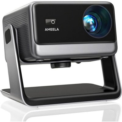  Vid&eacute;oprojecteur - AMEELA - 30000 Lumens - 4K FHD - WiFi - Bluetooth - Auto Focus
