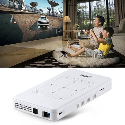 YONIS Vid&eacute;oprojecteur Android 4K Ultra HD Portable Smart DLP Avec T&eacute;l&eacute;commande Infraro