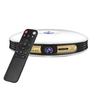 YONIS Vid&eacute;oprojecteur Android DLP Quad Core Wifi 1Go+16Go Bluetooth Blanc
